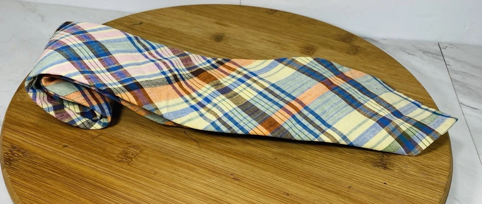 "Corbata tejida a mano vintage de gallo multicolor 54"" de largo (ver foto)" Foto 2 de 4