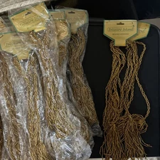 Treasure island Beaded Hanging Tassels Approximately 5.75 Ft