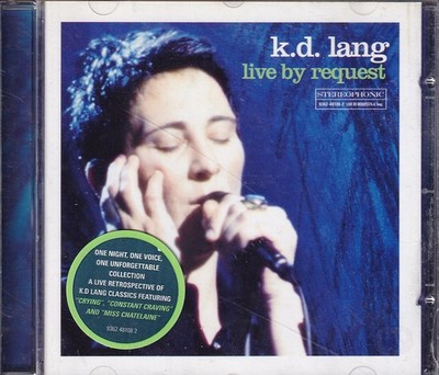 K.D. LANG ''Live By Request'' CD-Album