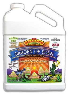 Urban Farm Fertilizers Garden of Eden 128oz, Hydroponic Bloom Nutrient