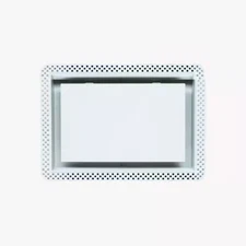 FITTES Flush Vent (Lite) 10" x 14" White Register Decorative HVAC Cover (24C)