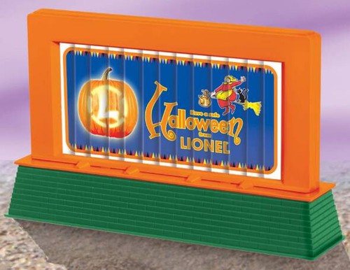 Cartelera operativa de Halloween Lionel #24227 | Condition: New
