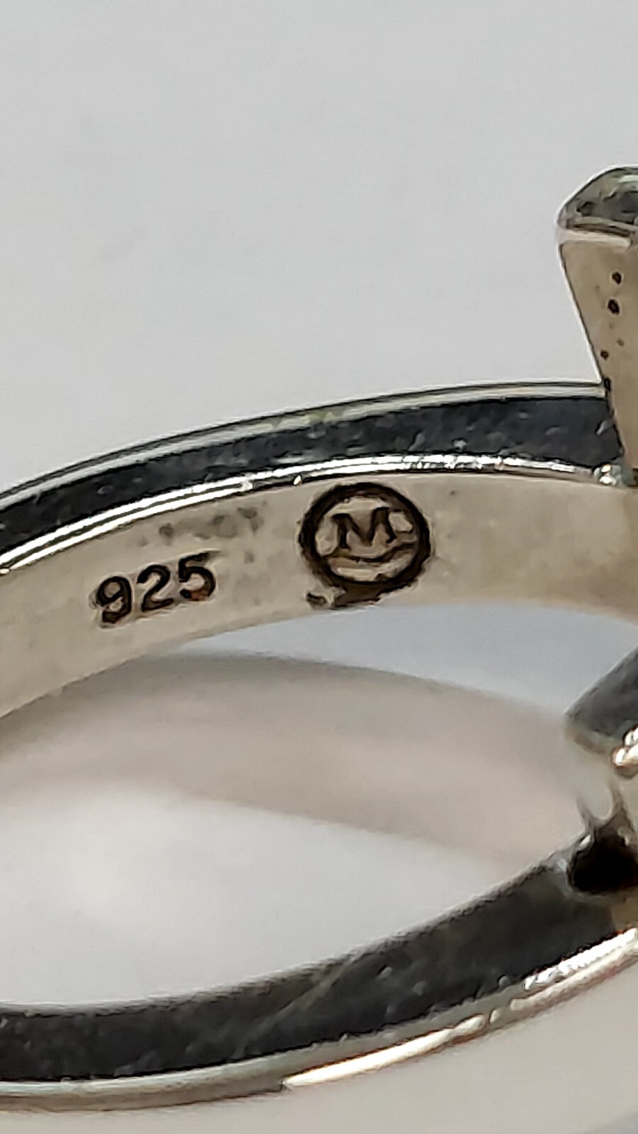 MOVADO STERLING SILVER RECTANGULAR GEOMETRIC RING… - image 5