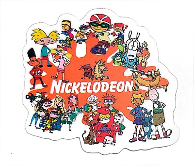 Nickelodeon Nick Toons Rugrats Tommy Chuckie Cartoon Water Resistant Sticker