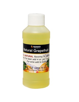  Brewers Best NATURAL GRAPEFRUIT  Flavoring Extract for Beer & Wine