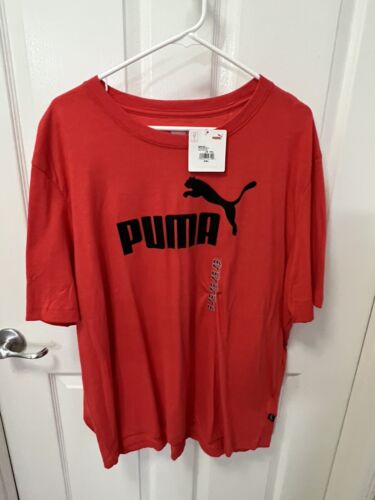 BRAND NEW PUMA Essentials Men's T-Shirt – High Risk Red, 2XL - Afbeelding 1 van 2
