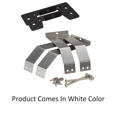 ECCO EZ0021 Light Bar Mounting Kit; Roof Mount; White; For Ecco 12 Series Light