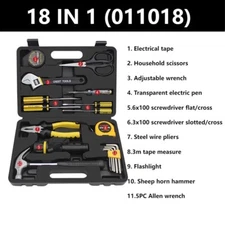 18 In 1 Household Maintenance Management Screwdriver Plier Combination Set Tool