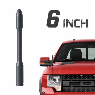 50 Cal Truck Bullet Antena Copatible Con Ford F150 F250 F350 Raptor BroncoDodge RA 1500 2500 - Foto 8