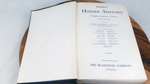 Morris' Human Anatomy by Schaeffer, J. Parsons 10th Ed Excellent Drawings 1944 - Imagen 4 de 7