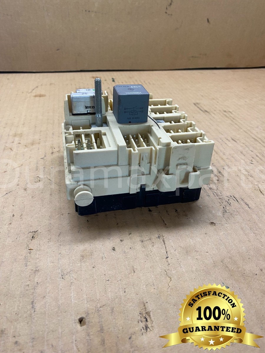 00-06 Chevy Silverado/GMC Sierra UNDER DASH FUSE BLOCK 15190658-01