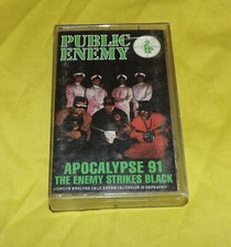    Public Enemy Apocalypse 91 The Enemy Strikes Black Cassette Sony Music Rap