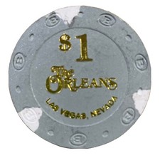 Las Vegas The Orleans Casino 1 Chip Uncirculated Combining Ship 50 Off