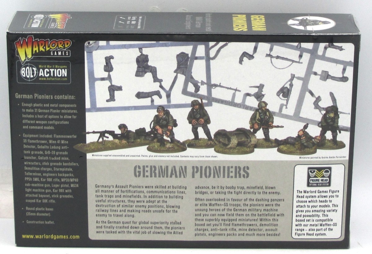 Bolt Action 402012002 German Pioniers (WWII Assault Engineers