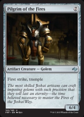 Moderate Play, English MTG Regular Pilgrim of the Fires Fate Reforged Magic the 