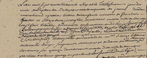 1766 Bourbon-L'Archambault JAROUFFLET JUILLET DELAROCHE De LAVAROUX BALLERON