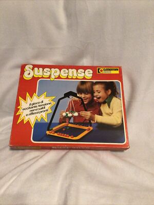 NOS 1980 s Suspense By Clementoni Giochi Italian Game *RARE*