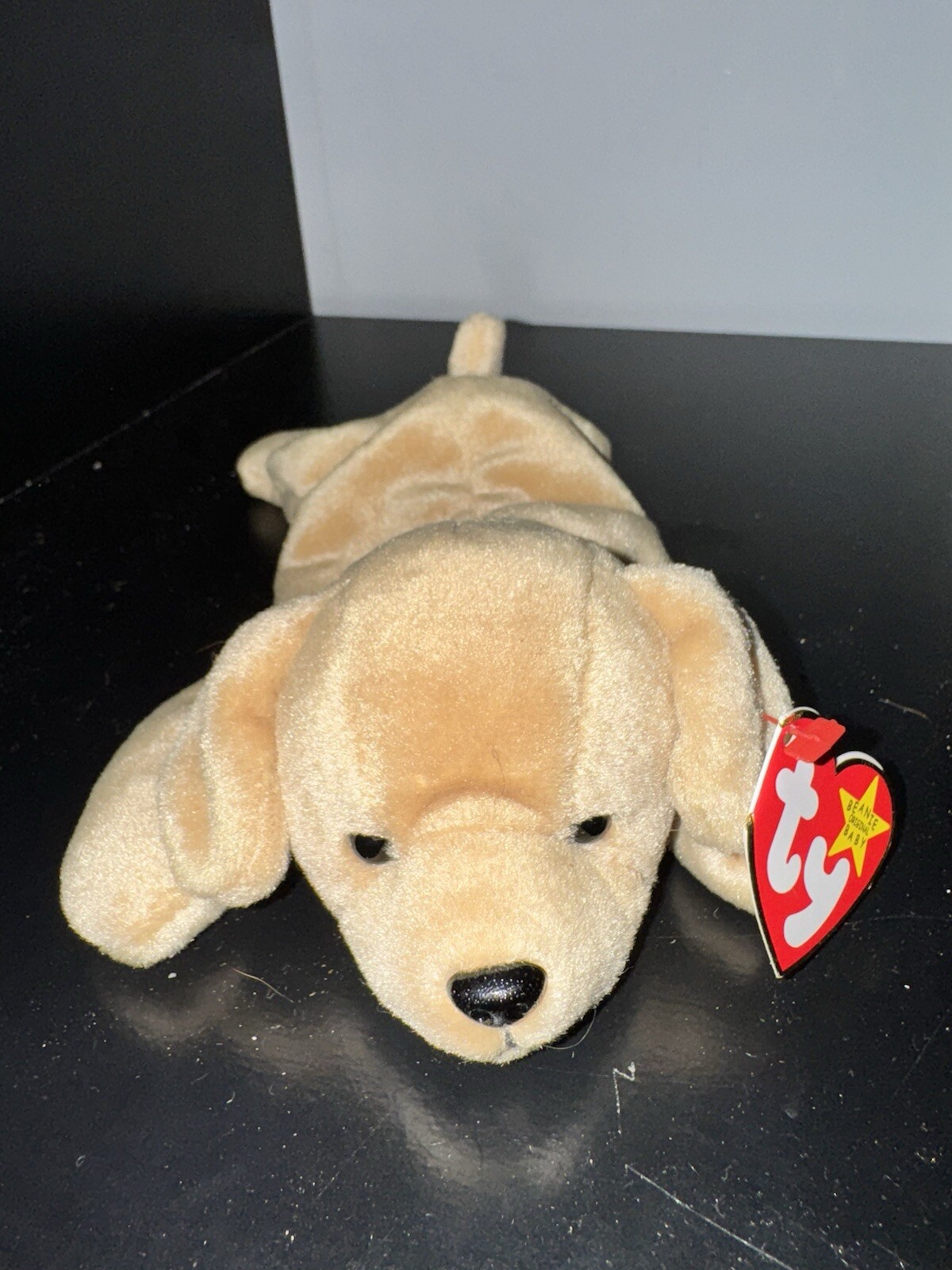 Beanie Baby Fetch The Golden Retriever Dog 97/98 Ty Collectible Plush Toy-image