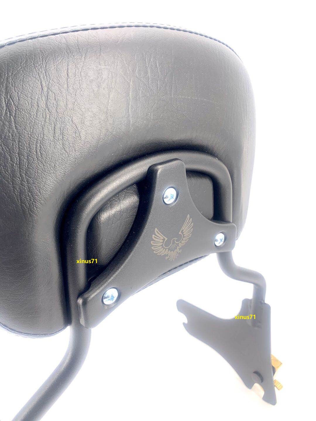 MATTE BLACK Sissy bar Docking Hardware Locking Detachable Latch Harley Touring eBay