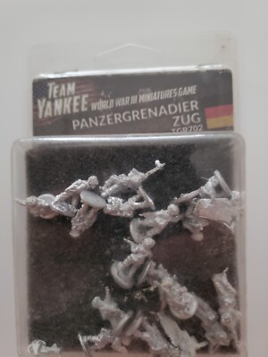 Team Yankee Panzergrenadier Zug TGR 702 1/100+64Grenadiere+TGBx01 Leopard 2 Crew