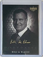 BILL DE BLASIO 2020 DECISION CANIDATES PORTRAITS TRADING CARD NEW YORK MAYOR