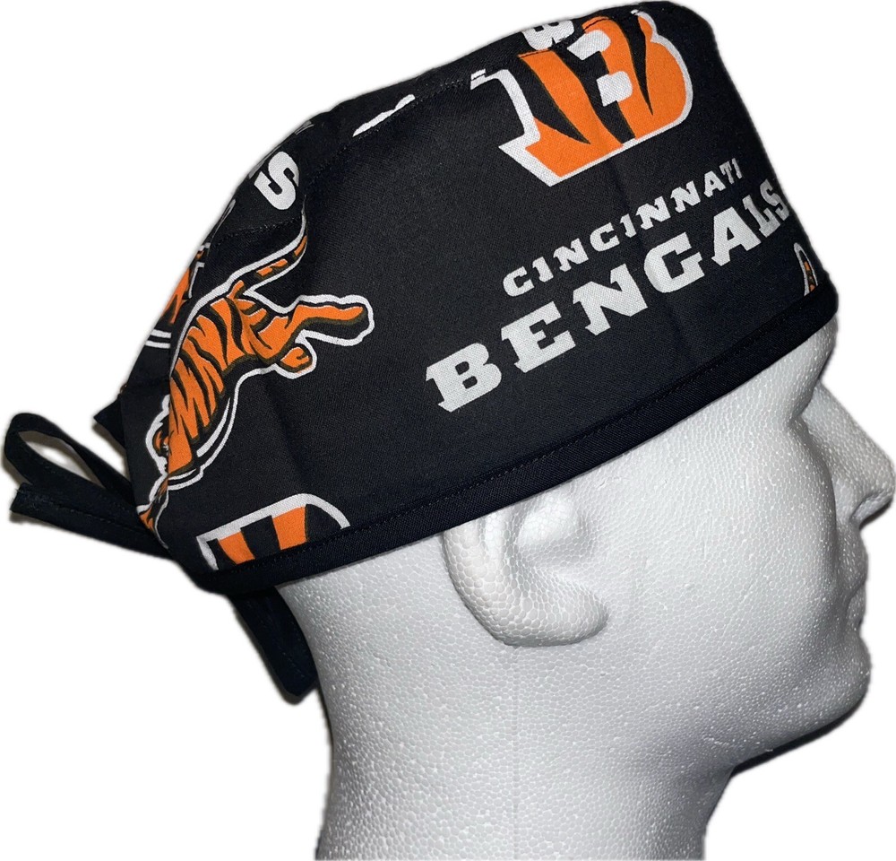 NFL Cincinnati Bengals Scrub Hat Chemo Cap