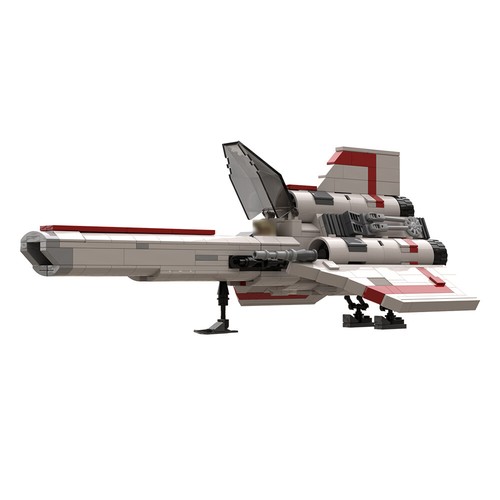 MOC-45112 MK1 Colonial Viper Viper Mark I from Battlestar Galactica 609 Pieces - Picture 4 of 5