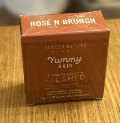 Danessa Myricks Yummy Skin Flushed Blurring Balm Powder ROSE N BRUNCH 3g MINI 