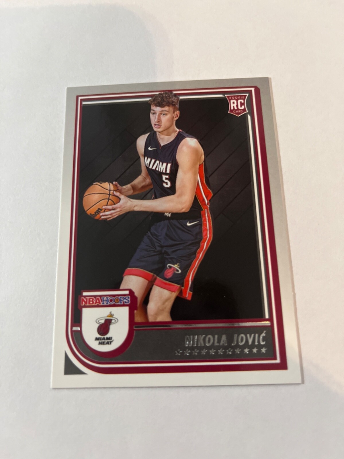2022-23 Panini NBA Hoops #256 Nikola Jovic RC (J)