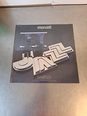 1980-MAXELL JAZZ SAMPLER, LIMITED EDITION, OSCAR PETERSON,THAD JONES, 12'' MAXELL