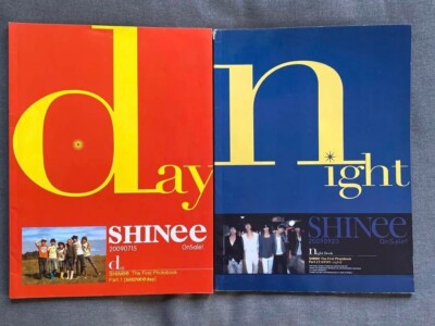 SHINee The First Photobook part1 Day part2 Night 2 Types set SM