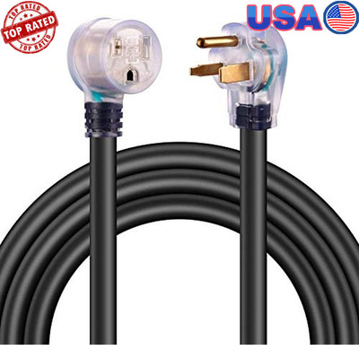 25ft 50A Industrial Welder Extension Cord NEMA 6-50 Heavy Duty ETL Approved New