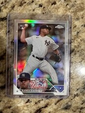 2023 Topps Chrome Update Randy Vasquez Refractor NY Yankees Rookie Card