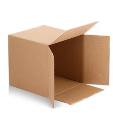 10x10x10 cardboard box, mailing packaging, transport box, corrugated carton