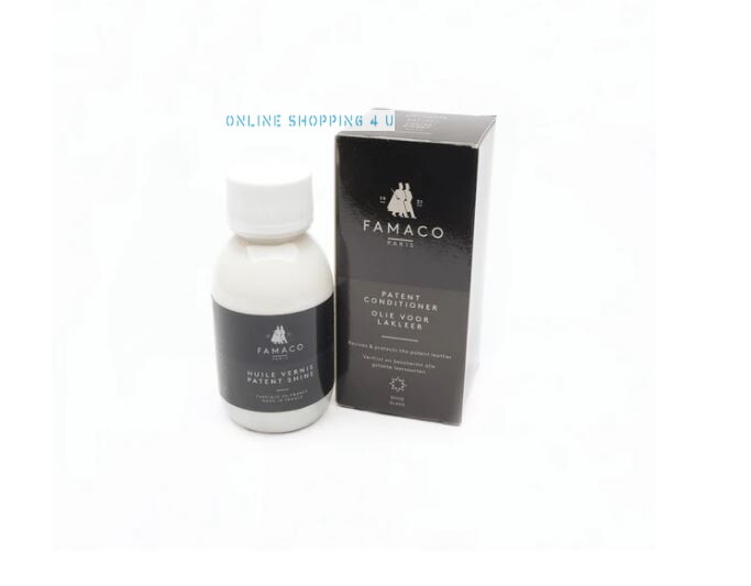 Famaco Huile Vernis patent Conditioner Leather shoes Revives & Protects-Neutral