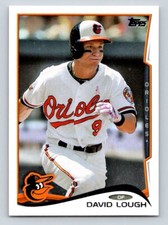 2014 Topps Update #US-109a David Lough Baltimore Orioles