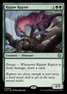 Ripjaw Raptor - 253 - NM - Commander: The Lost Caverns of Ixalan - MTG
