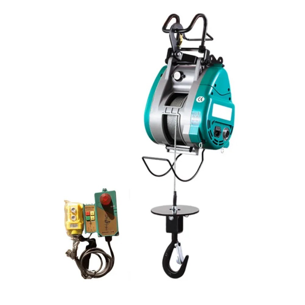 BattleSIP220ー80ー150 220V Electric Hoist Portable Electric Winch Double-hole