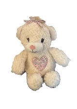 Carried Away By Stepping Stones Plush Baby Girl Teddy Bear Stroller Car Seat Toy