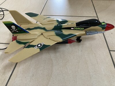 Modellflugzeug TOMCAT F 14 mit Fernbedienung, Licht- und Soundfunktion - Vintage