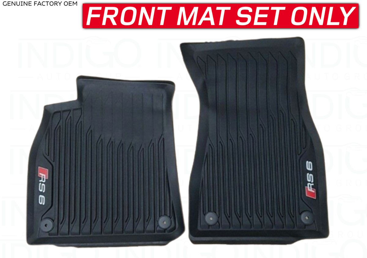 2020-2023 AUDI S6 A6 FRONT FLOOR MAT SET S6 LHD 4K1061221A041