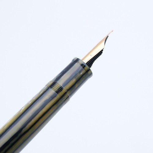 Tibaldi - Modello 60 Ivory Blue - Fountain pen - Nib F 18K - Picture 8 of 12