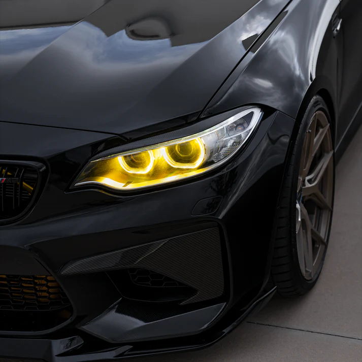 Yellow DRL LED boards Xenon Headlight For BMW 2014-2017 M2 228i