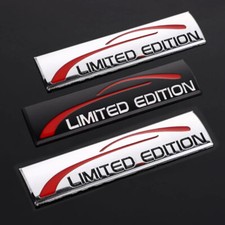 3d Limited Edition Logo Emblem Badge Metal Sticker Decal Racing Car Accessories