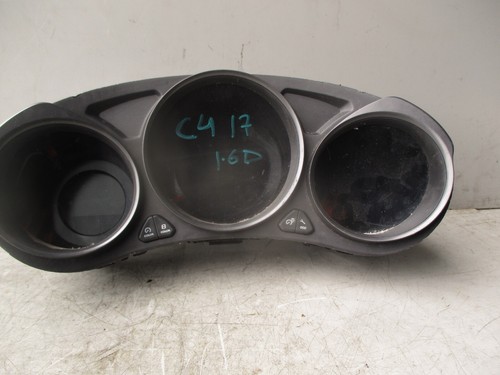 2017 CITROEN C4 MK2 1.6 DIESEL SPEEDO SPEEDOMETER INSTRUMENT CLUSTER A2C80528400 - Picture 2 of 6