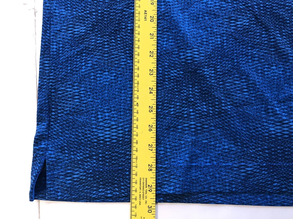 CUTTER & BUCK golf Polo Shirt MEDIUM short Sleeve Top CB DryTec Stretch (ja10) - Image 3 of 4