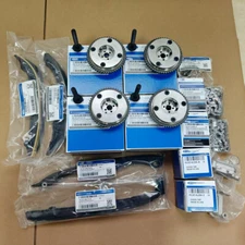 For 17-24 Ford F150 3.5L Ecoboost Chains, Guides, Tensioners W/ PHASERS KIT NEW