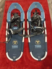TUBBS Adventure 25 Snowshoes 25" x 8.5" Blue/Black Hiking Trekking