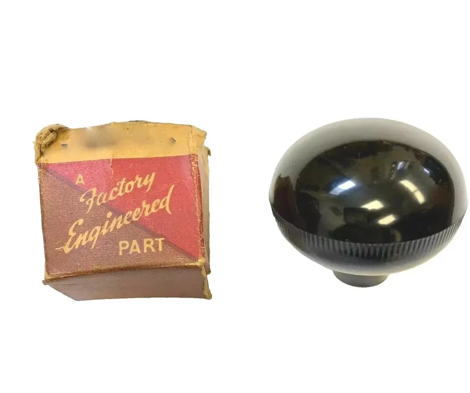 Para Dodge Fargo Plymouth 1930-1953 Camión Cambio de piso de engranajes Perilla negra 580416 Foto 2 de 4