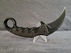 Rite Edge 8.5"  Spring Assisted Karambit Pocket Knife Gothic Theme  — photo 2